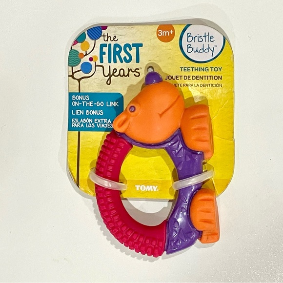 The First Years Bristle Buddy Teething Toy - Picture 2 of 3